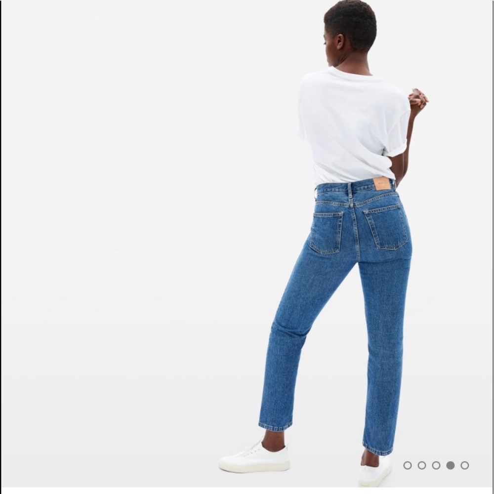 Everlane 90s Cheeky Jean (medium blue) (EUC)